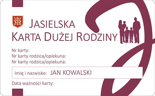 Jasielska-Karta-Dużej-Rodziny awers