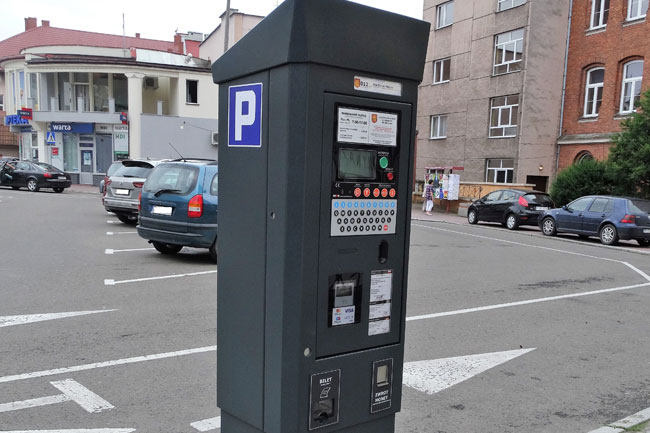 Strefa płatnego parkowania w Jaśle