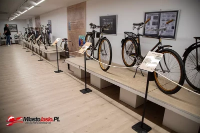 Wystawa zabytkowych rowerów w Jaśle
