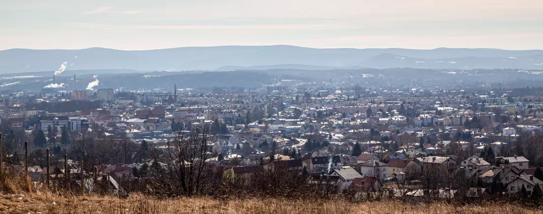 Panorama miasta Jasła