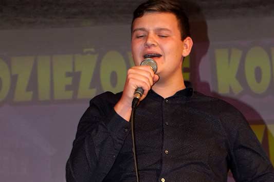 Hubert Reczek nagrodzony w Młodzieżowych Konfrontacjach Muzycznych  w Strzyżowie  