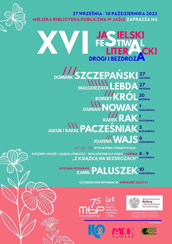 Jasielski Festiwal Literacki już wkrótce!