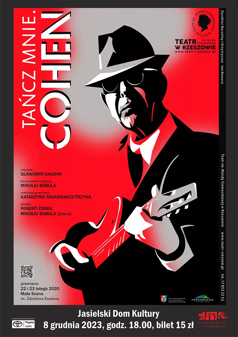 Różne strony Leonarda Cohena w Jasielskim Domu Kultury 