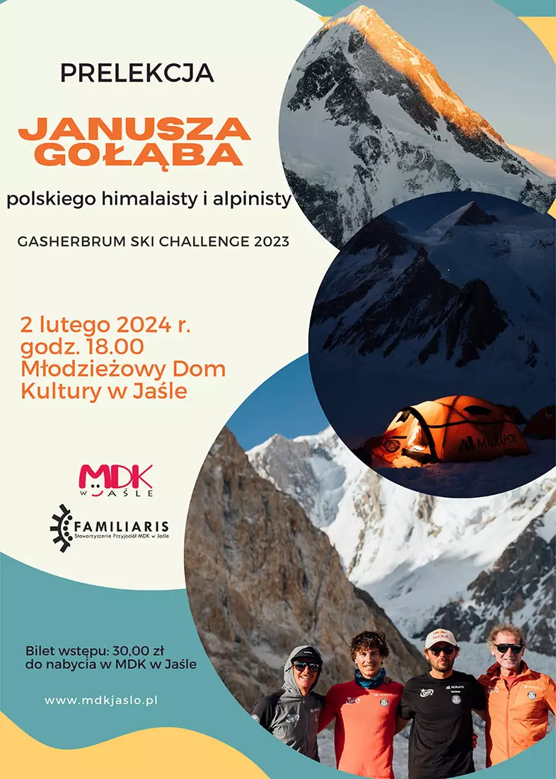 Himalaista Janusz Gołąb w Jaśle